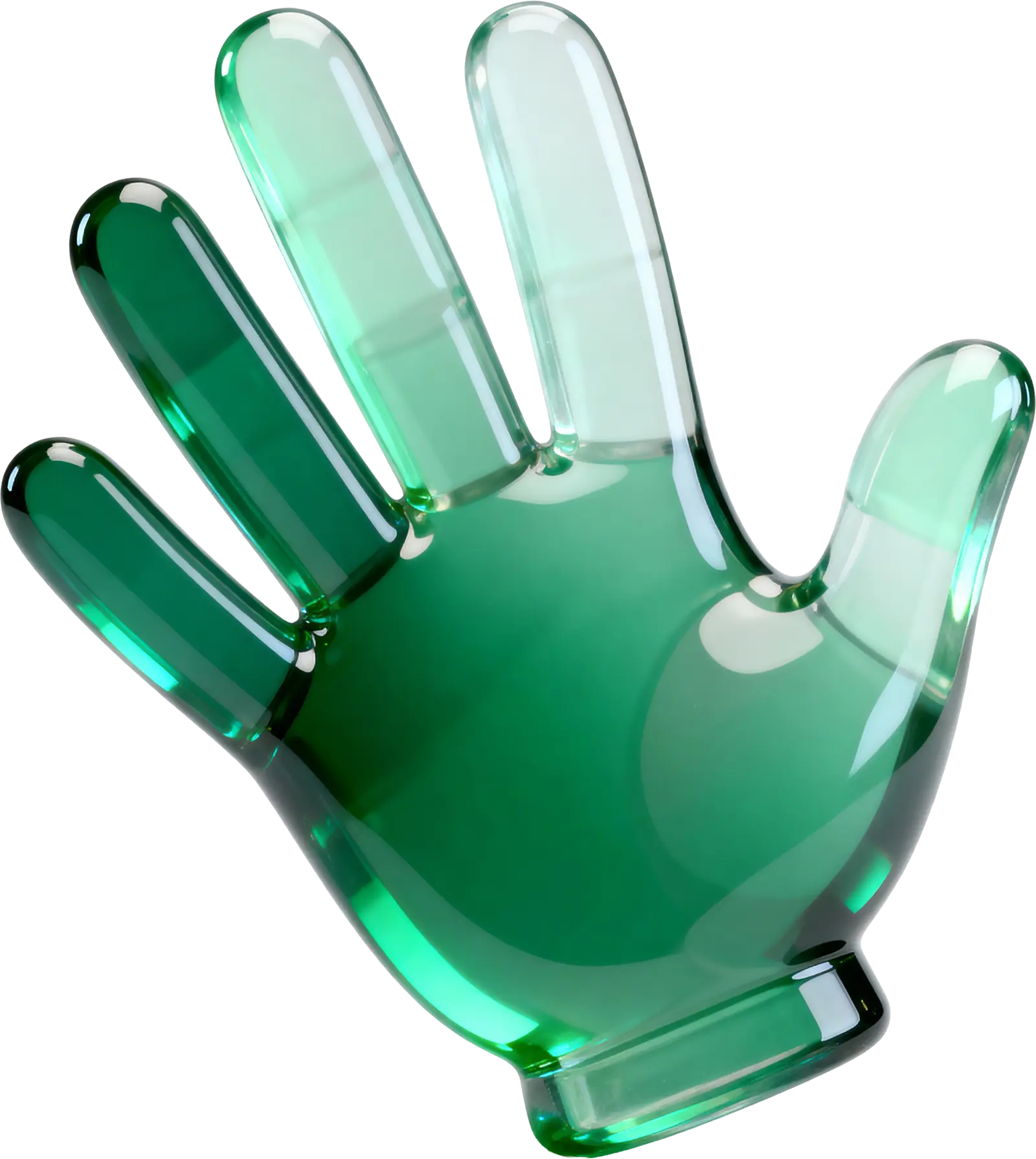 Guiding hand representing Tycoon's mission